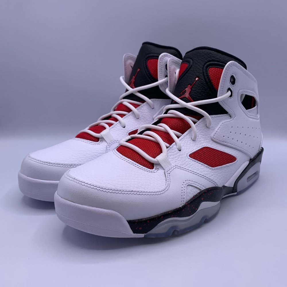 Jordan Flightclub 91 White Black Gym Red